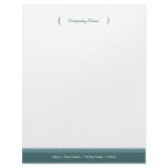 Dot Letterhead - Steel Blue