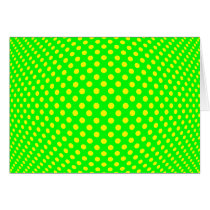 Dot Optical Illusion Greeting Card