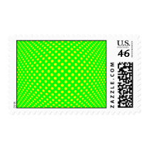 Dot Optical Illusion Postage
