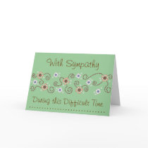 Dot Sympathy Card