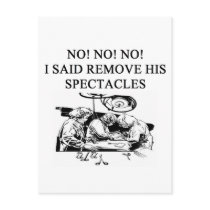 dotor,surgeon,physiian joke design postcards