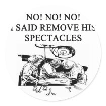dotor,surgeon,physiian joke design stickers