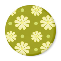 Dots and Daisies magnets