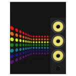 Dots and Speaker Flyer Design