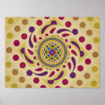 Dots and spirals print
