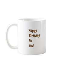 Dots and Stripes Cake Coffee Mugs