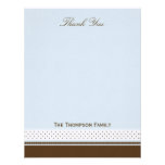 Dots and Stripes Thank You Card invitations