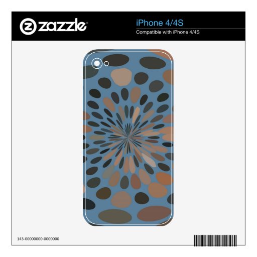 Dots ball decal for iPhone 4