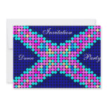 Dots Color Dance Invitation