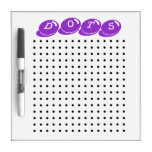 Dots Game dry erase boards