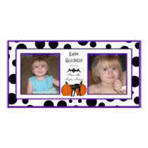 Dots Halloween Photo Cards photo cards by HolidayFun Dots Halloween Photo Cards photo cards