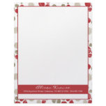 Dots Mod Pattern Personal or Business Letterhead