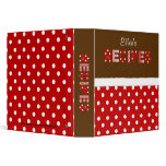 Dots n Eyelet Recipe Binder