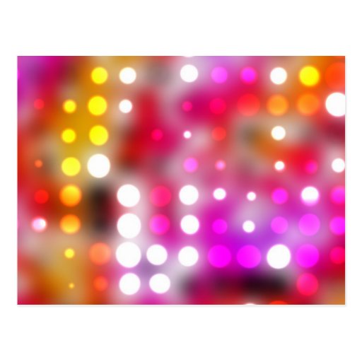 Dots pattern post cards