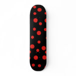 Dots - Reverse Ladybug Custom Skate Board