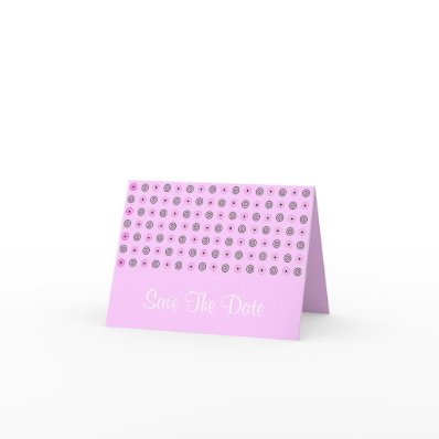 Dots Save The Date Cards