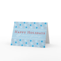 Dots & Snowflakes Holiday Cards