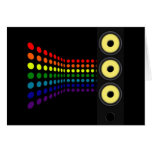 Dots &amp; Speaker Greeting Card