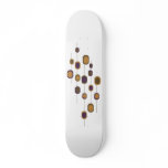 Dots to match the birds custom skate board