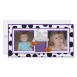 Dots Trick or treat Photo Cards