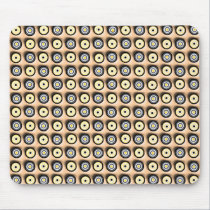 Dots Yellow & Black mousepads by Perlyyyy Dots Yellow & Black mousepads