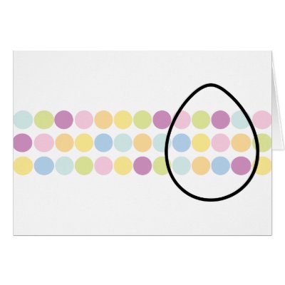 Dotted Easter Egg Cards by fantasian_angel