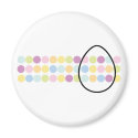 Dotted Easter Egg magnets by fantasian_angel Dotted Easter Egg magnets