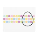 Dotted Easter Egg postcards by fantasian_angel Dotted Easter Egg postcards