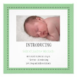 Dotted Frame Announcement (sea green)