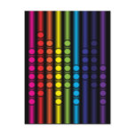 Dotted Spectrum Post Card