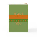 Dotted Thank You Card