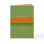 Dotted Thank You Card