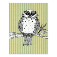 Dotti the Owl 29 Postcard