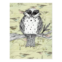 Dotti the Owl 33 Postcard