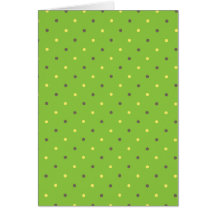 Dottie - Green Greeting Card