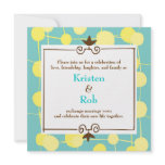 Dotty (Bubblegum Blue) Wedding Invitation