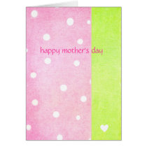 Dotty Over You! Mother's Day Card cards