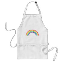 Dotty Rainbow Apron