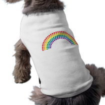 Dotty Rainbow pet clothing