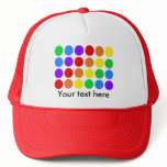 Dotty rainbow hats