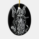 Double Angel Christmas Ornaments