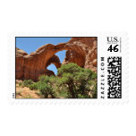 Double Arch - Arches National Park Postage Stamps