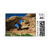 Double Arch, Arches National Park, Utah Stamp
