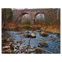 Double Arch Bridge Personalized Letterhead