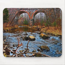 Double Arch Bridge Mouse Pads