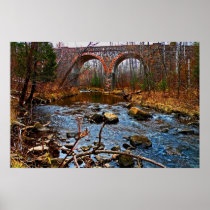 Double Arch Bridge Poster
