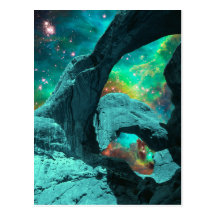 Double Arch in Space Postcard