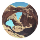 Double Arch sticker/envelope seal