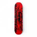 double/barrel "death chopper" deck custom skateboard