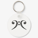 Double Bass keychains by TheFamousLabel Double Bass keychains